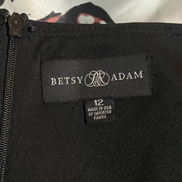 🖤New Betsy & Adam black & floral off shoulder dress🖤 - Picture 6 of 9